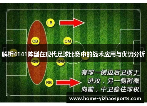 解析4141阵型在现代足球比赛中的战术应用与优势分析